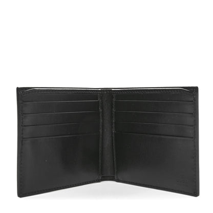 Gucci Plutone Calfskin Logo Bi-Fold Wallet Black 6 of 9