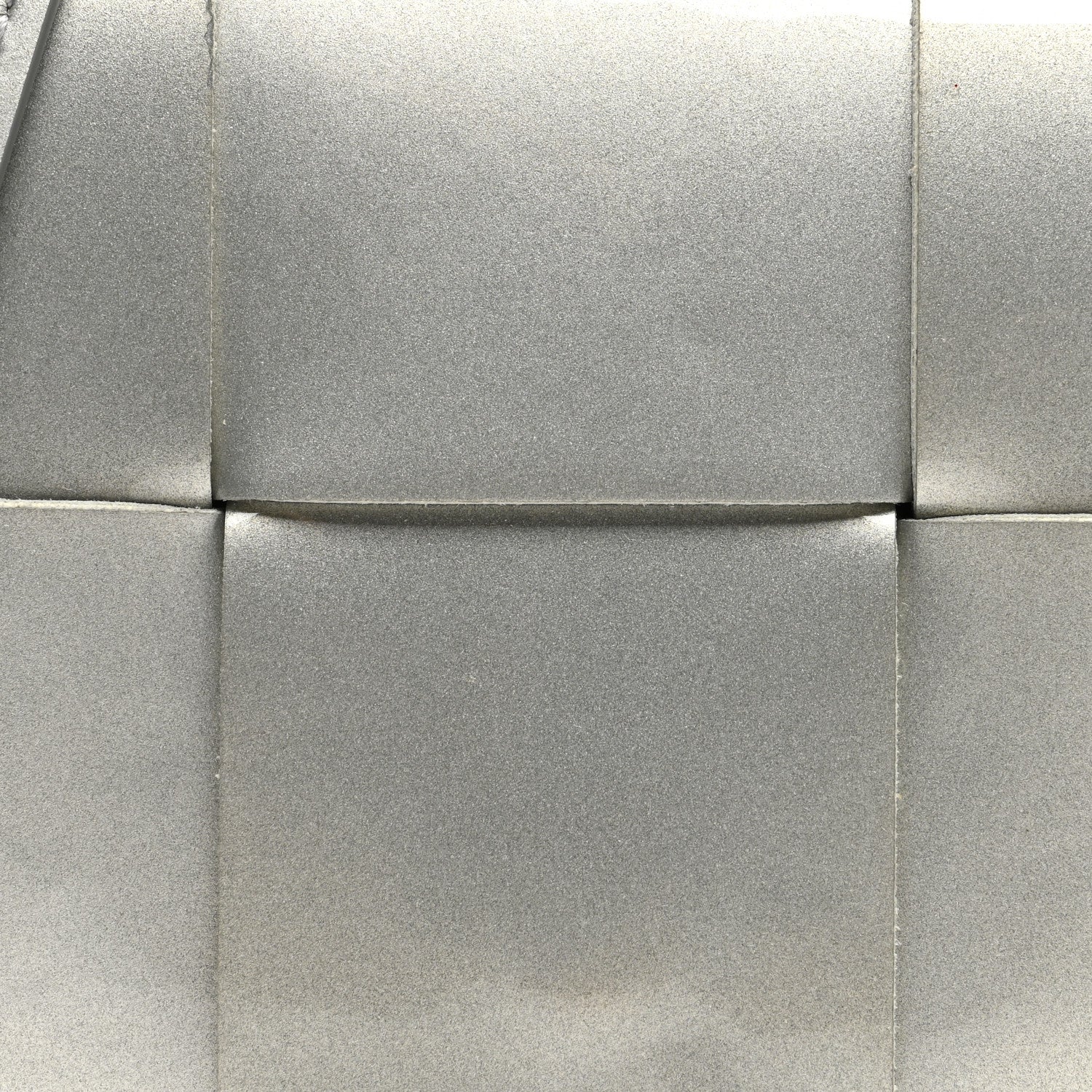 Bottega Veneta Metallic Patent Calfskin Maxi Intrecciato Extra Mini Cassette Crossbody Bag Silver 7 of 10