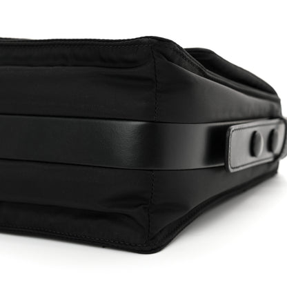 Prada Re-Nylon Vitello Padded Small Flap Shoulder Bag Black 10 of 10