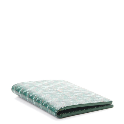 Goyard Goyardine Moliere Wallet Green 4 of 11