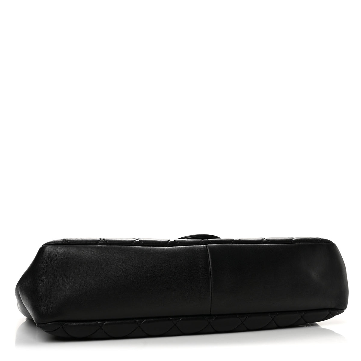Chanel Lambskin Quilted Jumbo Coco Rain Flap Black 4 of 12