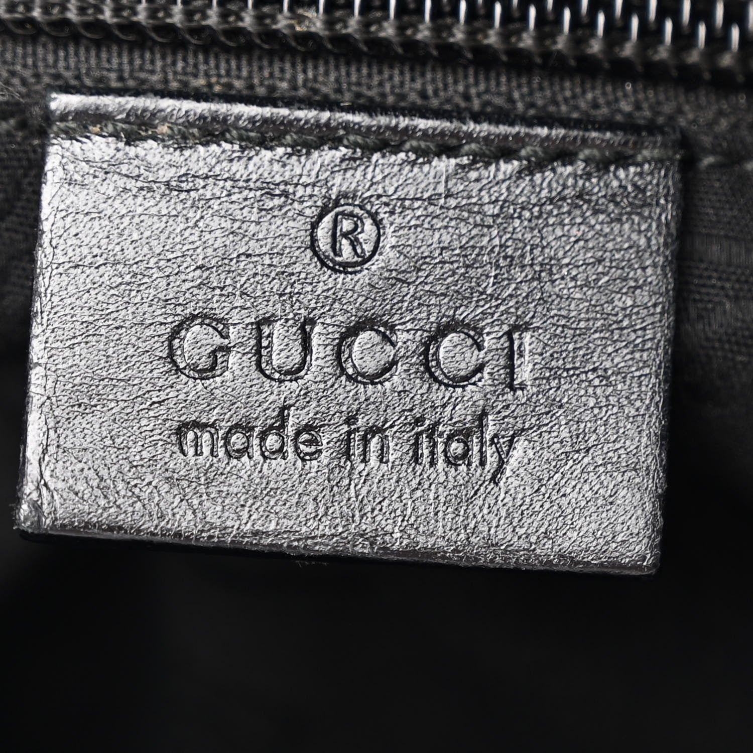 Gucci Imprime Monogram Medium Flat Messenger Bag Black 6 of 10
