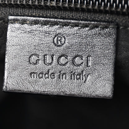 Gucci Imprime Monogram Medium Flat Messenger Bag Black 6 of 10