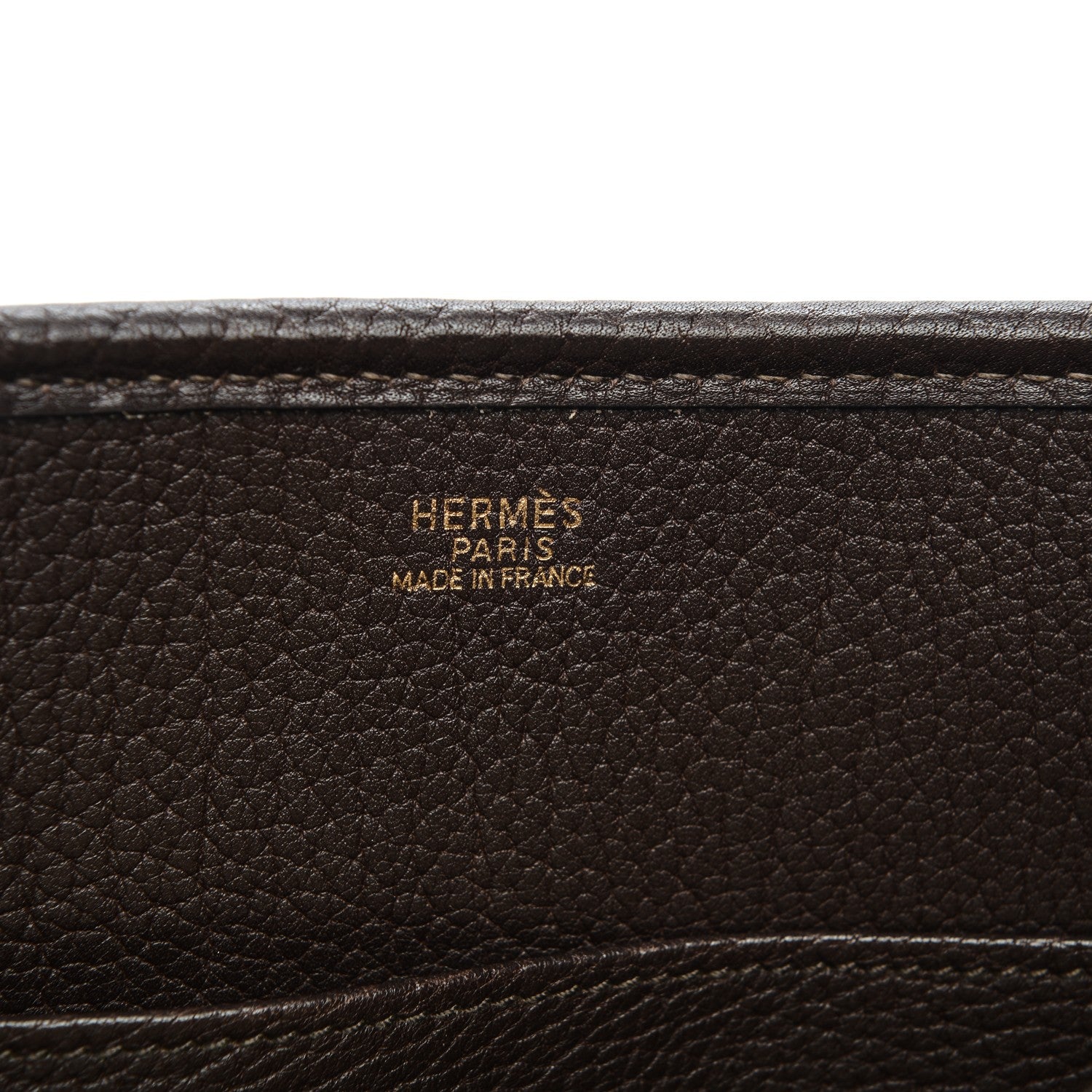 Hermes Fjord Amazonia Evelyne GM Marron Fonce 6 of 12