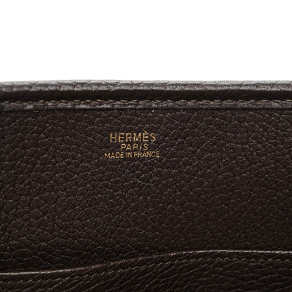 Hermes Fjord Amazonia Evelyne GM Marron Fonce 6 of 12