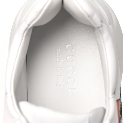 Gucci Calfskin Worldwide Mens Rhyton Sneakers 8.5 Great White 8 of 9