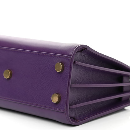 Saint Laurent Calfskin Nano Sac De Jour Purple 10 of 10