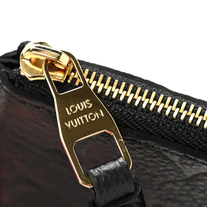 Louis Vuitton Empreinte Josephine Wallet Zippered Insert Black 8 of 9