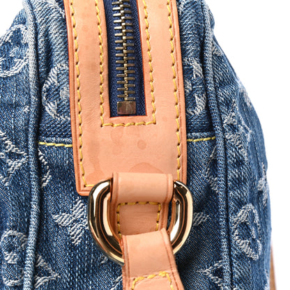 Louis Vuitton Denim Camera Bag Blue 9 of 9