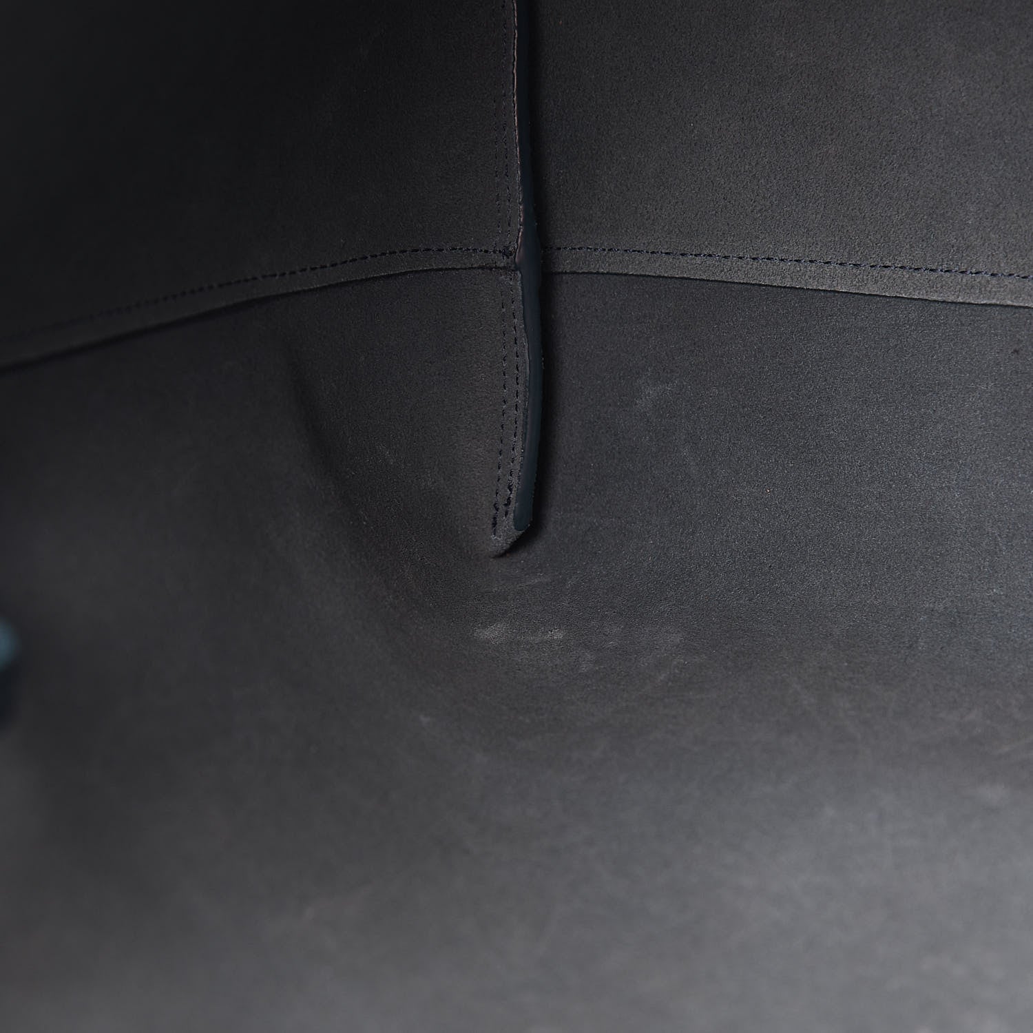 Saint Laurent Calfskin Large Shopping Tote Dark Turquoise 9 of 12