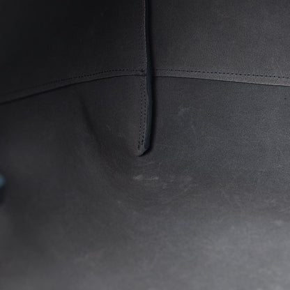 Saint Laurent Calfskin Large Shopping Tote Dark Turquoise 9 of 12