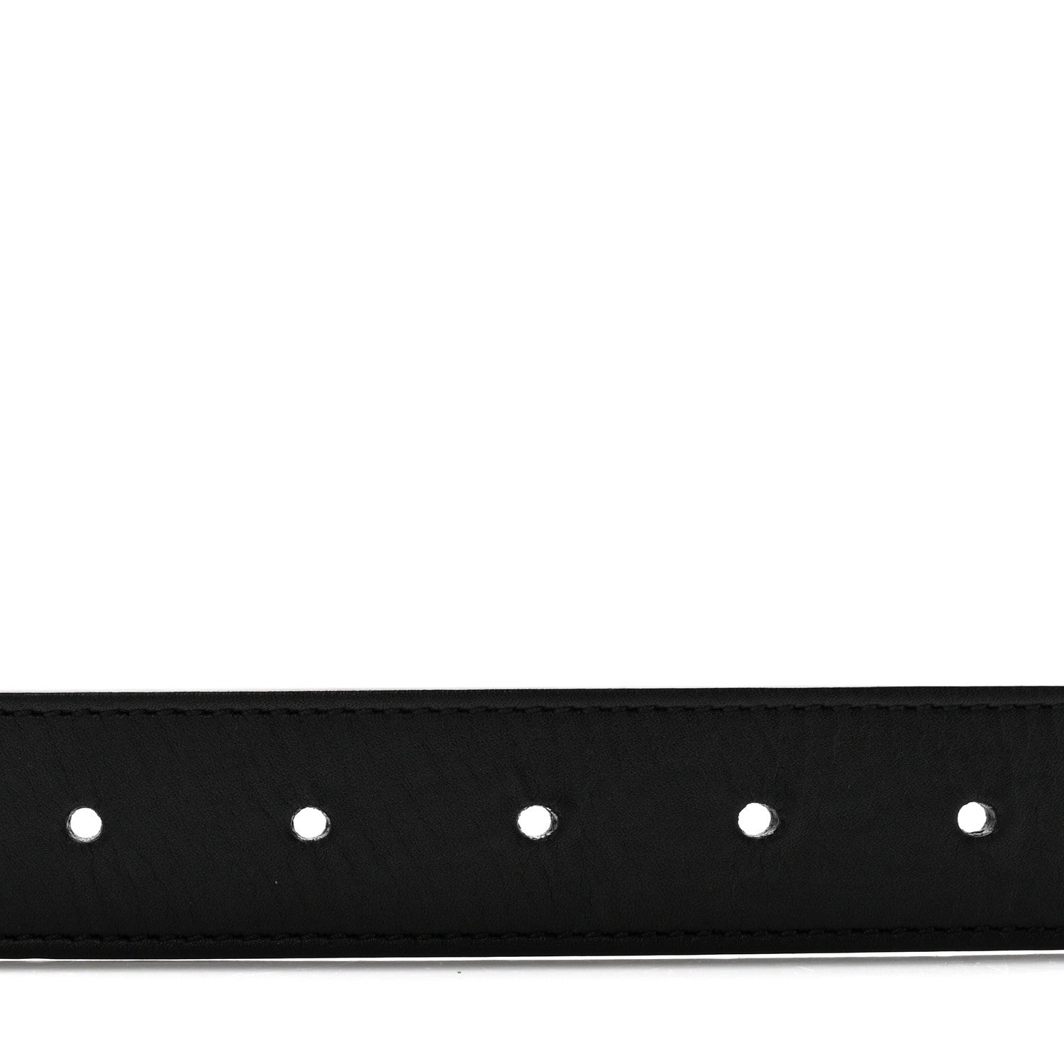 Gucci Calfskin Double G 30mm Belt 80 32 Black 3 of 6