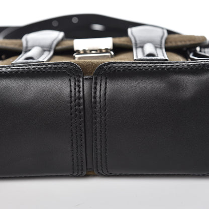 3.1 Phillip Lim 3.1 Suede Calfskin Mini Pashli Satchel Dark Moss 9 of 13