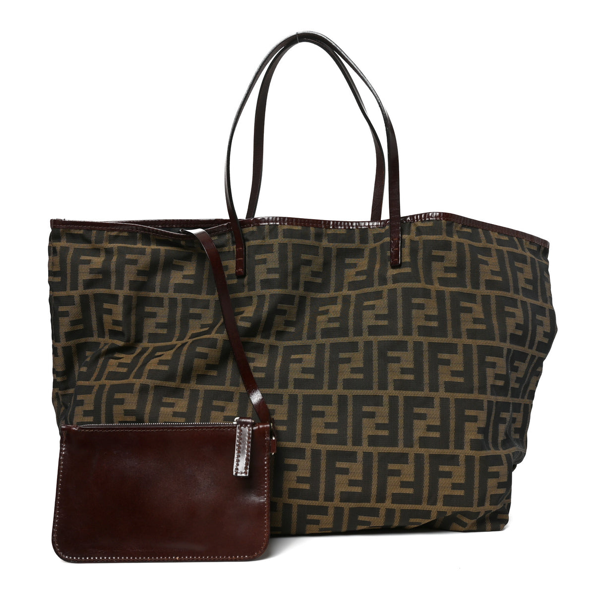 Fendi Zucca Tote Tobacco Moro 3 of 10