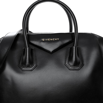 Givenchy Shiny Lord Calfskin Medium Antigona Black 7 of 10