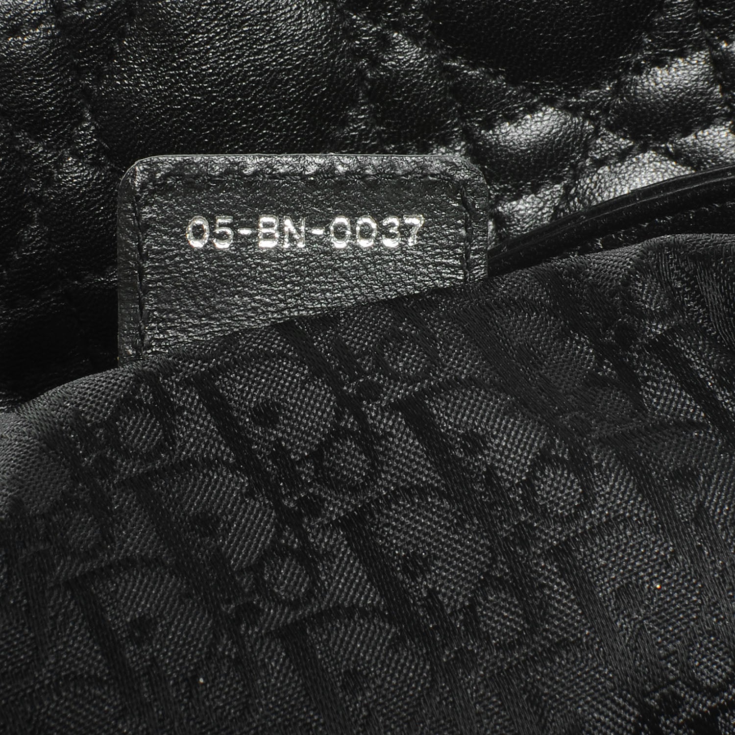 Christian Dior Lambskin Cannage Medium Dior Soft Hobo Black 8 of 8