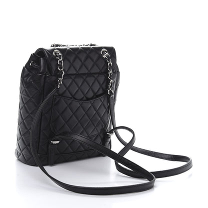 Chanel Lambskin Quilted Small Urban Spirit Backpack Black 2 of 10