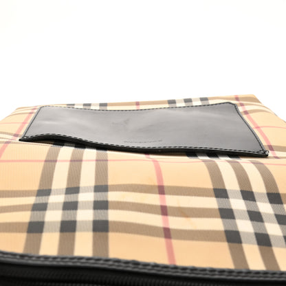 Burberry Canvas House Check Backpack Black 14 of 18