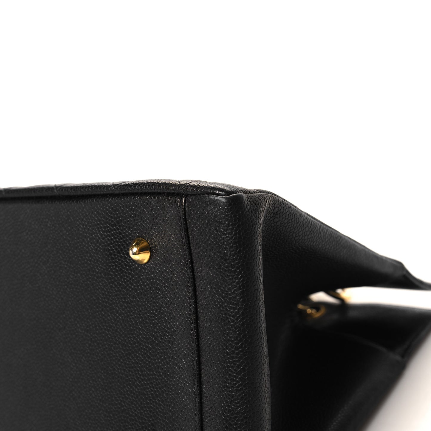 Caviar Quilted Grand Timeless Tote GTT Black