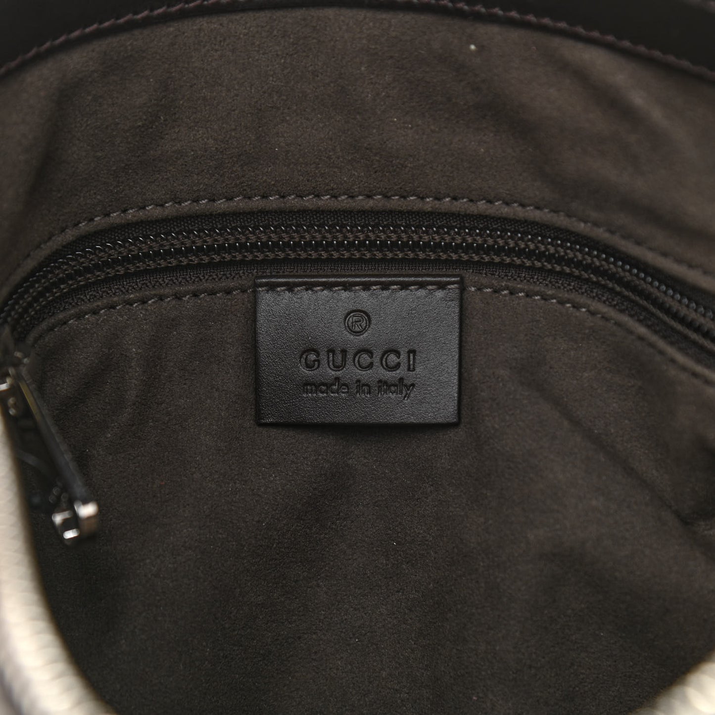 GG Supreme Monogram Selleria Calfskin Small Flat Messenger Bag Beige Ebony Cocoa Marrone Scuro