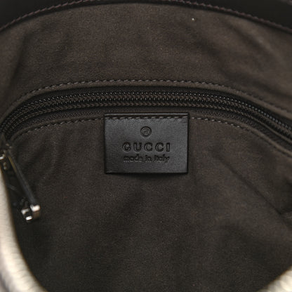 Gucci GG Supreme Monogram Selleria Calfskin Small Flat Messenger Bag Beige Ebony Cocoa Marrone Scuro 6 of 11