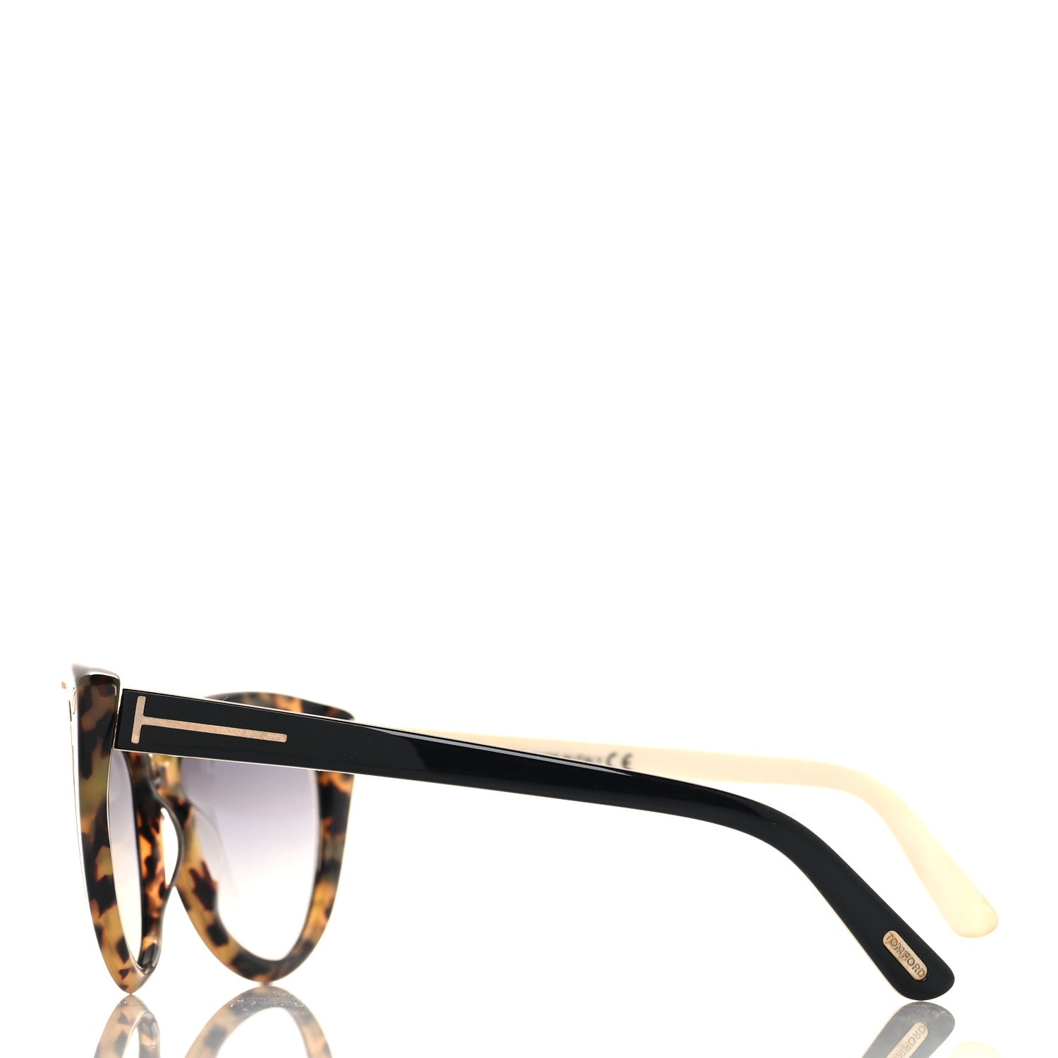 Tom Ford Edita Sunglasses TF384 Havana 3 of 9