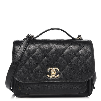 Chanel Caviar Quilted Small Business Affinity Flap Black 1 of 12
