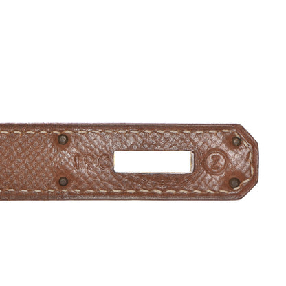 Hermes Courchevel Kelly Retourne 32 Gold 21 of 34
