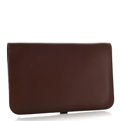 Hermes Togo Dogon Duo Wallet Havane 3 of 16