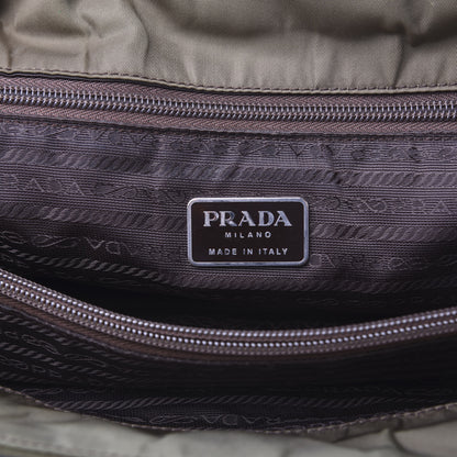 Prada Tessuto Nylon Tote Loden 6 of 14