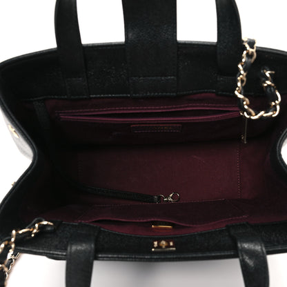 Chanel Caviar Quilted Small Business Affinity Shopping Bag Black 5 of 11