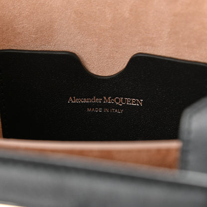 Alexander McQueen Grained Calfskin Box Shoulder Bag 16 Black 5 of 9