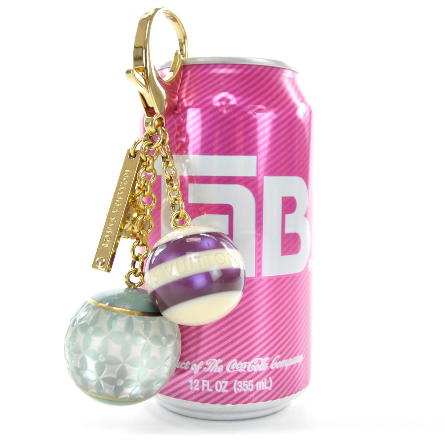 Mini Lin Bag Charm Key Chain