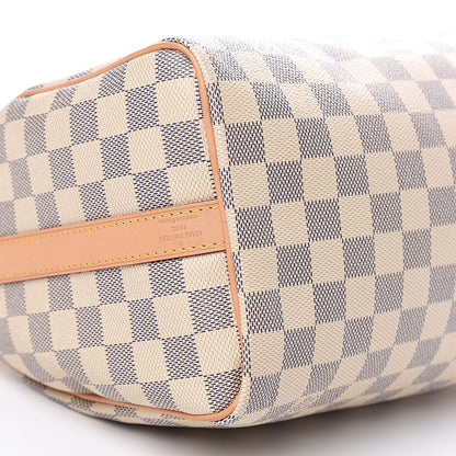 Louis Vuitton Damier Azur Speedy Bandouliere 25 9 of 11