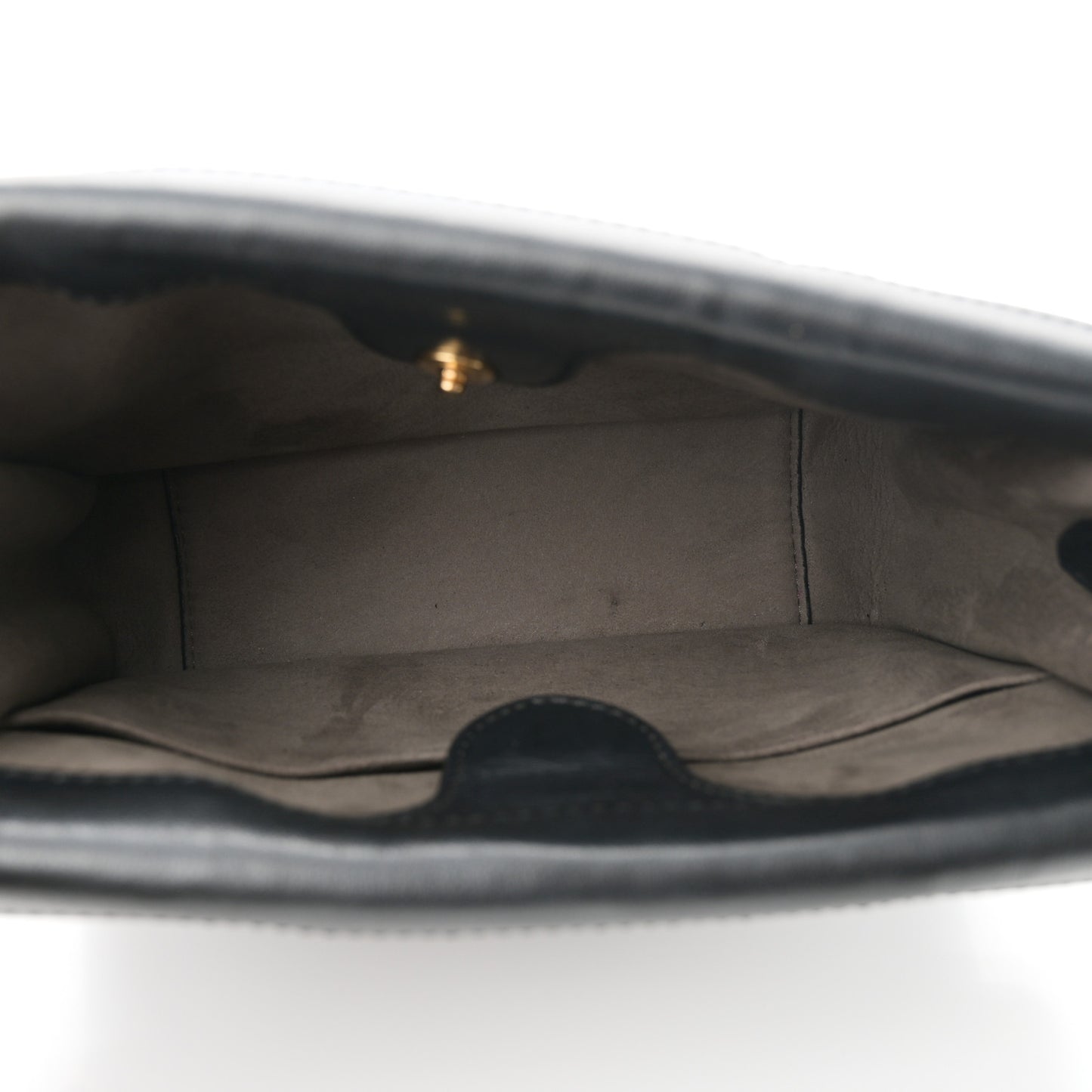 Vitello Grace Matte Small Flip Tote Black