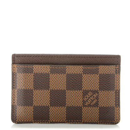Louis Vuitton Damier Ebene Card Holder 1 of 6