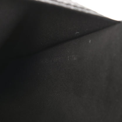 Christian Dior Crinkled Lambskin 135mm Saddle Belt Black 8 of 11