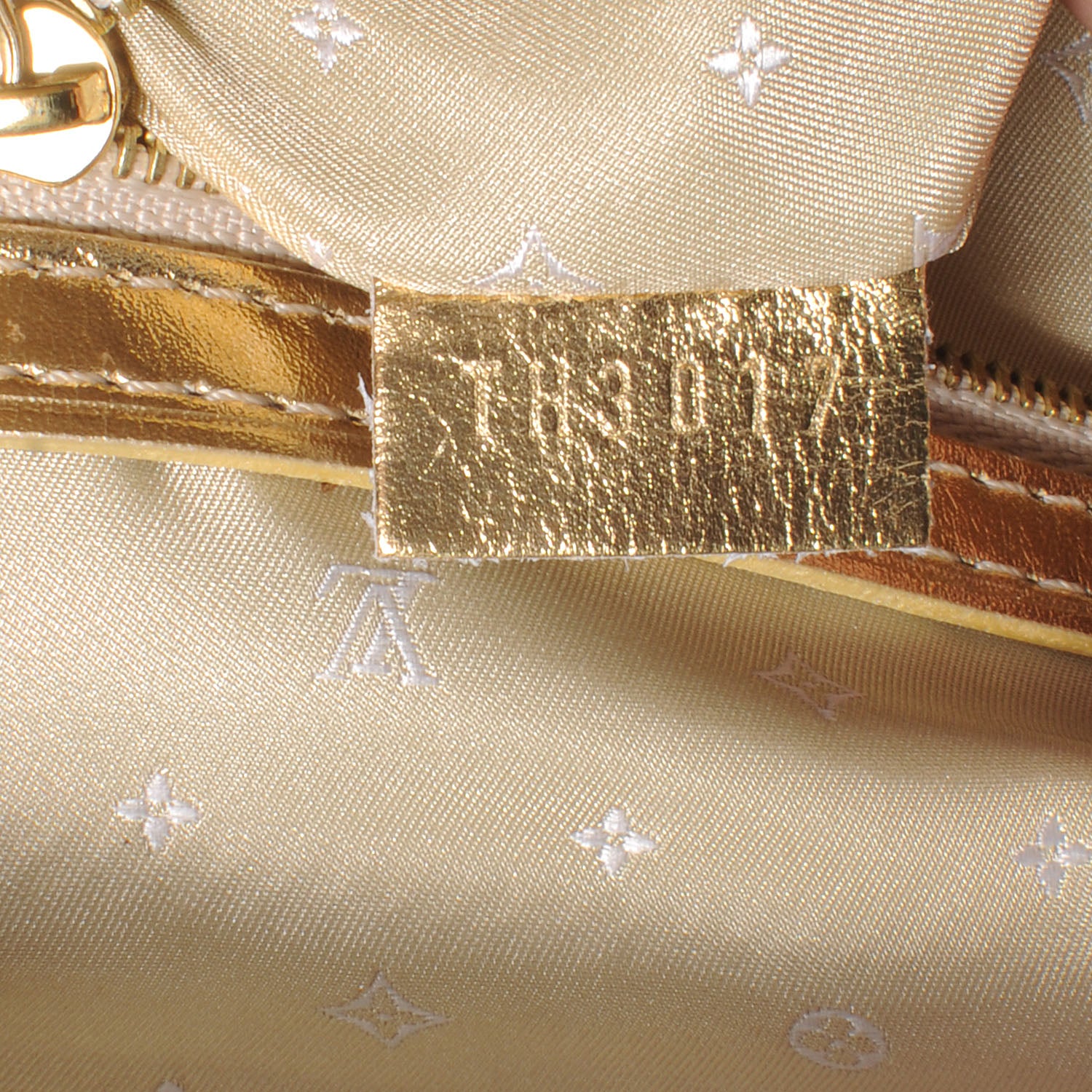Louis Vuitton Suhali Lockit PM Gold 5 of 8