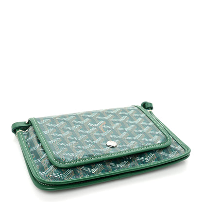 Goyard Goyardine Plumet Wallet Clutch Green 4 of 14