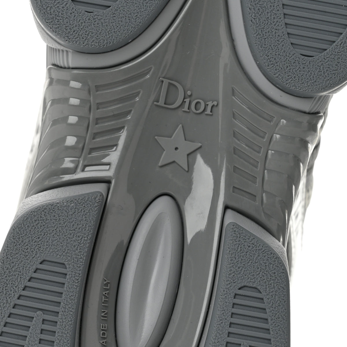 Technical Mesh Dior Chrono Sneakers 38.5 Silver