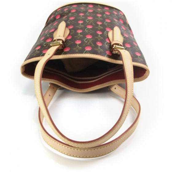 Louis Vuitton Monogram Cerises Bucket Bag 5 of 11