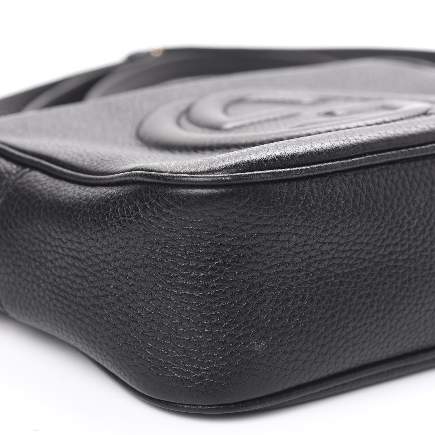 Gucci Pebbled Calfskin Small Soho Disco Bag Black 8 of 13