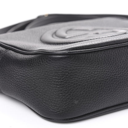 Gucci Pebbled Calfskin Small Soho Disco Bag Black 8 of 13
