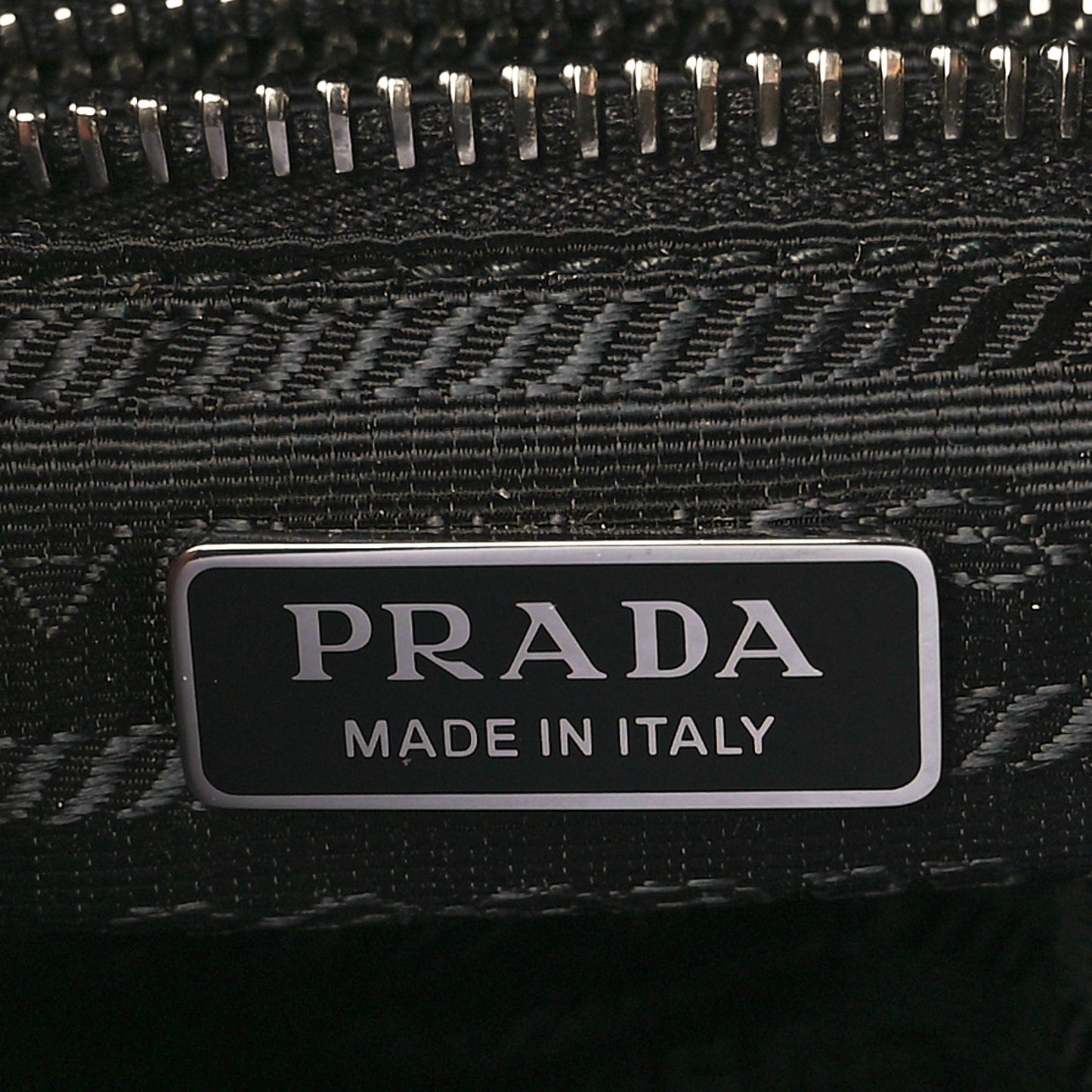 Re-Nylon Spazzolato Re-Edition 2002 Moon Bag Black