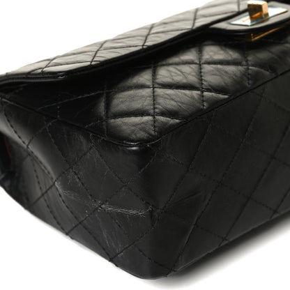 Chanel Aged Calfskin Quilted 2.55 Reissue 226 Flap Black 11 of 15