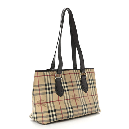 Burberry Haymarket Check Medium Regent Tote Chocolate 3 of 23