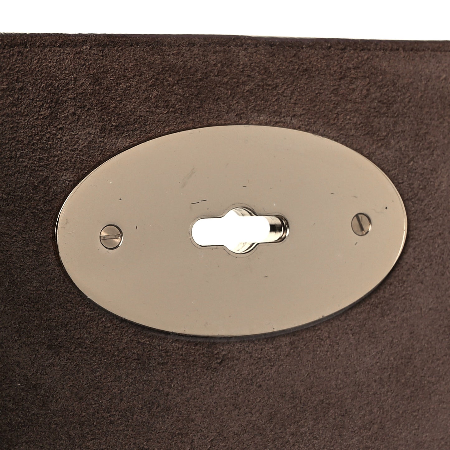 Natural Calfskin Medium Lily Flap Clay