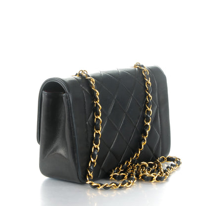 Chanel Lambskin Quilted Small Single Flap Black 3 of 9