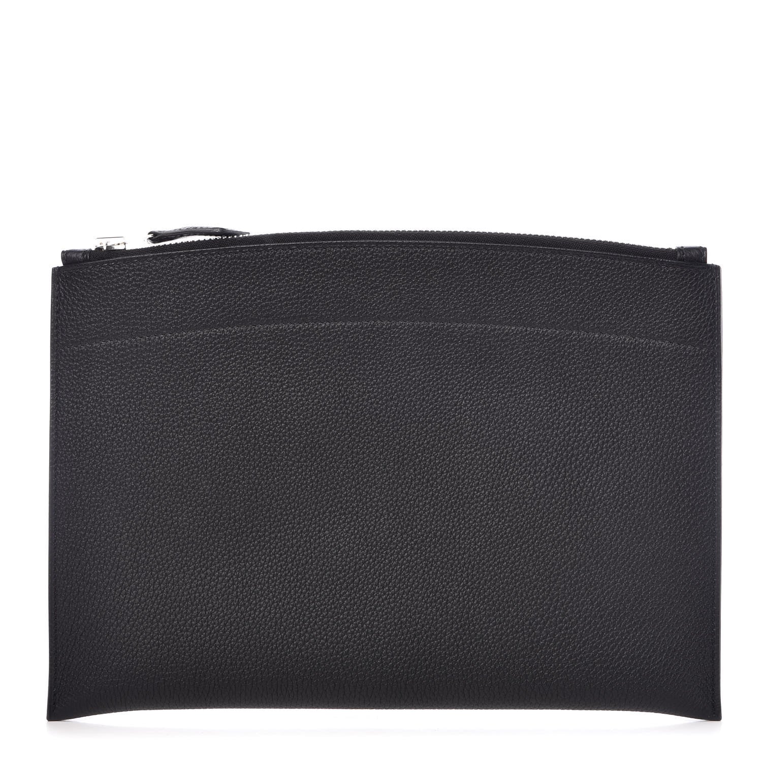 Hermes Togo Bazar Pouch Black 1 of 7
