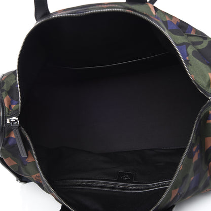 MCM Nylon Camo Dieter Weekender Loden Green 5 of 10